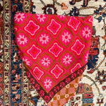 Free People FP One Pink Floral Geometric Bandana Tube Top Boho Festival Size L Photo 0