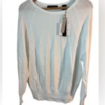 Tahari NWT  Viscose Long Sleeve Sweater White Size Large Business, Casual Photo 0
