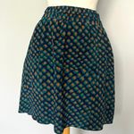 Derek Lam 10 Crosby Teal Navy Polka For Mini Skirt Photo 0