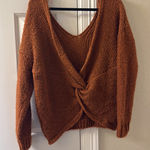 Day to Day Orange oversized sweater Photo 0