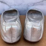 Alexander McQueen silver leather sequin skull ballet ballerina flats IT 36 US 6 Photo 3