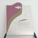 NEW Alexa's Angels Create Silver Tone Bar Leather Double Strand Bracelet Photo 3