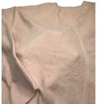 Free People Women's Pink Wool Blend Cropped Sweater XS Oversized Comfy Photo 7