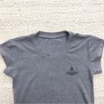 ZARA grey baby tee with little saturn print Photo 2
