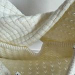 Roxy NWOT  Off White Venice Knit Halter Crop Top Photo 7