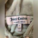 Juicy Couture Vintage velour zip up hoodie size small made in America Photo 1