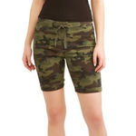 Nobo Camouflage Bermuda Shorts Size Small Mid Rise Green Photo 0