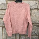 J.Crew  Pink Relaxed Saddle Sleeve Crew Neck Sweater M Photo 1