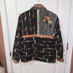 Vintage Yak Magik Silk Blend Western Blazer/Jacket Women's Medium Brown/White White Photo 3
