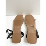 14th & Union  Sandals Womens Size 11 Black Finley Studded Open Toe Ankle Strap Photo 7