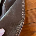 Chi Boho Brown Leather with Snake Skin Handle And Magnetic Snake Skin Closure. Photo 2