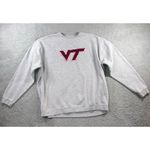 J. America Vintage Virginia Tech Sweatshirt Men‎ 3XL Embroidered Graphic Fleece Collegiate Photo 1