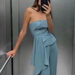 ZARA Draped Bustier Top Photo 1