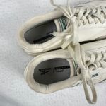 Reebok Vintage Classic White Leather Sneakers Trainers Lace Up Comfort Women 7.5 Photo 6