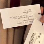 NWT Size 10 Burgundy Velvet Midi Dress Red Photo 14