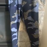 Aerie Blue and Gray Camouflage Leggings Photo 0