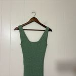 Anthropologie Amadi Ribbed Knit Midi Dress Sage Green XS Photo 4