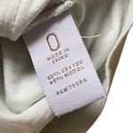 Chico's  T Shirt Women's 0 Cream Short‎ Sleeve Textured Rip Torn Distressed Photo 2