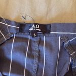 Alpha & Omega  Striped Balloon Sleeve Top Photo 8