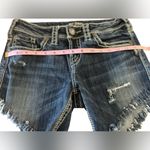 Silver Jeans  Suki distressed Denim Shorts size‎ 28 Photo 5