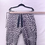 Betsey Johnson  Leopard Pajama Set Gray Medium‎ Photo 15