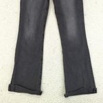 frame denim Le Crop Mini Boot Jeans Womens Size 26 Gray Wash Distressed Hem Photo 3
