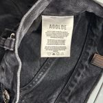 AGOLDE  Women's Lana Black Mid Rise Straight Button Fly Denim Jeans Sz 27 Photo 2