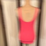 Victoria’s Secret Coral/Pink Tank Top size medium Orange Photo 2
