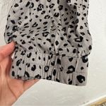 Aritzia Sunday Best Grey Leopard Print Jogger Pants Womens M Casual Cozy Beachy Gray Size M Photo 1