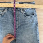 Aritzia  Denim Forum 26 Arlo High Rise Straight Jeans Distressed Organic Cotton Photo 6