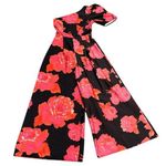 ASOS bold floral structured jumpsuit Photo 0