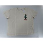 Old Navy  Christmas Tree Shirt Sz M Treet Yourself Holiday Festive Graphic​ Photo 1