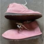 UGG  WOMEN’S 1119597 Neumal boots Lace Red White Women’s Sz 7 Boots Booties Photo 7