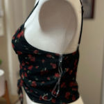 J for Justify  floral Tank top size large Photo 0