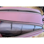 Karl Lagerfeld Crossbody Purse Pink Logo Maybelle Camera Bag Pink Zip Close NWT Photo 10