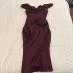 House Of CB Rhoda Raisin Off Shoulder Corset Dress Photo 2