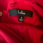 Lulus Iconic Moment Red Body On Midi Dress Photo 7