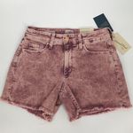 PINK - Victoria's Secret Universal Threads Womens High Rise Midi Denim‎ Jean Shorts Size 2/26 Pink Photo 8