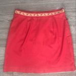 Lilly Pulitzer vintage white label  pink skirt w/ lobster detail tropical size 4 Photo 0