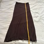 Karen Kane Brown stretchy jersey maxi skirt size small Photo 5