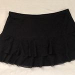 Y2K Whimsygoth micro mini ruffle skirt Measurement in pics (stretch) Size M Photo 0