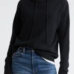 Nordstrom  Black Cashmere Blend Hoodie - Women's Small (New) Photo 0