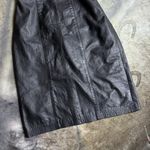 American Vintage  Black Leather Dress Photo 3