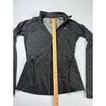 ASICS  Running Jacket Full‎ Zip Athletic Lightweight Black Gray XS Photo 3