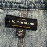 Lucky Brand  Denim Utility Cargo Boiler Suit Jean Pants Jumpsuit Large Workwear Photo 6