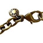 J.Crew Tortoise Lucite and Rhinestone Chunky Gold Tone Statement Necklace Photo 3