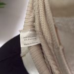 Fashion strapless cross front tube top lightweight knit Tan Size XS Photo 6