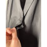 ZARA Woman Black Long Line Blazer Womens Sz XS Single Button Minimalist Preppy Photo 1