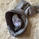 Alo Yoga Grey Ribbed Goddess Leggings Photo 5