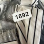 ZARA Tarafaluc silky, striped Palazo pants women’s small  Photo 5